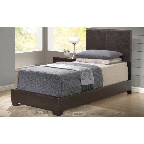 8103 Full Size Bed, Brown photo