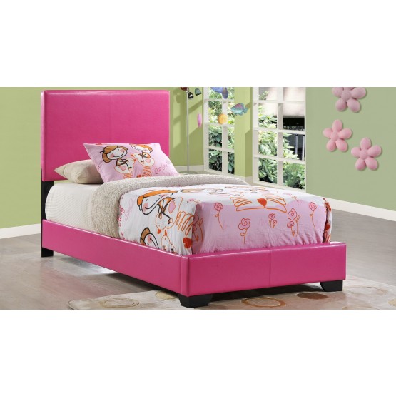 8103 Twin Size Bed, Pink photo