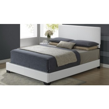 8103 Queen Size Bed, White