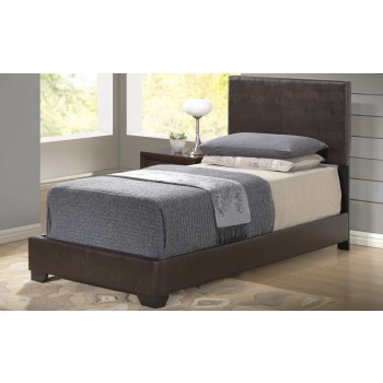 8103 Twin Size Bed, Brown