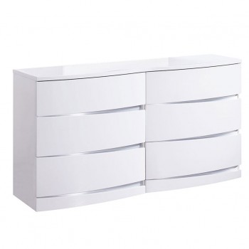 Aurora Dresser, White
