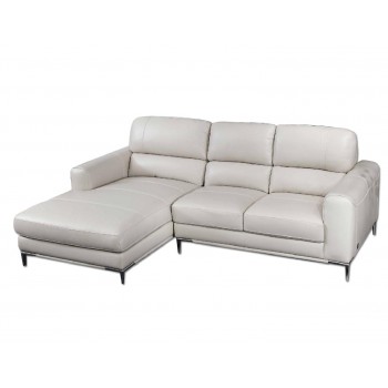 Crosby Sectional, Left Arm Chaise Facing, Taupe