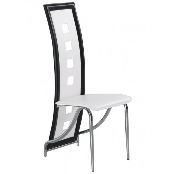 D803-WH Dining Chair, White