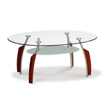 T138MC Coffee Table, Mahogany by Global Furniture USA