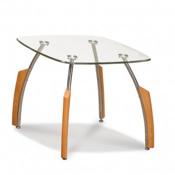 T138MC End Table, Beech by Global Furniture USA