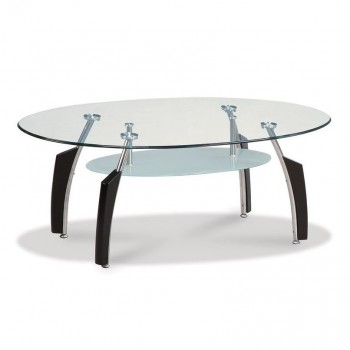 T138BC Coffee Table, Black by Global Furniture USA