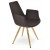Eiffel Arm Star Chair, Gold Brass, Brown PPM by SohoConcept Furniture