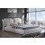 8269 King Size Bed, White