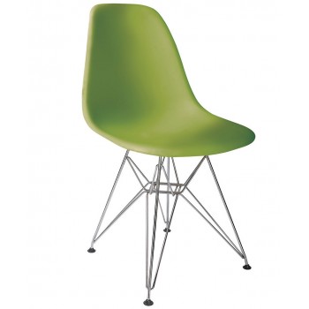 Robusto Chair, Wired Legs, Green