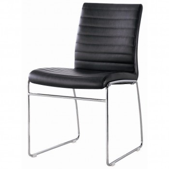 Side-408 Dining Chair, Black