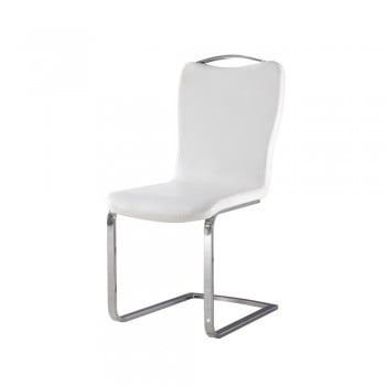 Side-410 Dining Chair, White