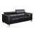 U8210 Sofa, Black by Global Furniture USA