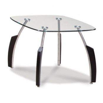 T138BE End Table, Black by Global Furniture USA