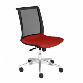 Eva Office Chair with Mesh Backrest, 5 Star Base with Castors