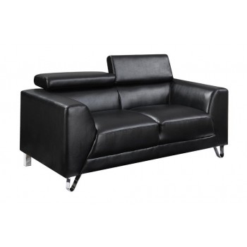 U8210 Loveseat, Black by Global Furniture USA