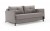 Cubed Deluxe Full Size Sofa Bed w/Arms, 521 Mixed Dance Grey Fabric
