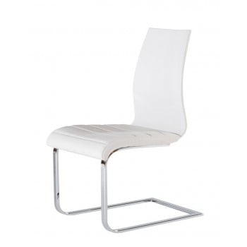 Delfina Dining Chair, White