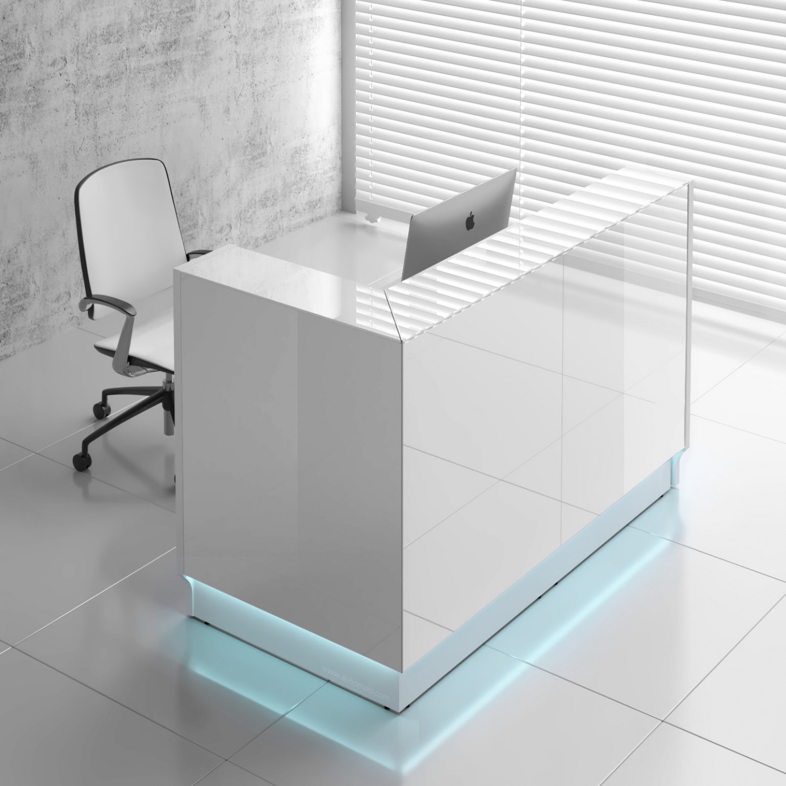 Linea Lin37l Reception Desk White Buy Online At Best Price