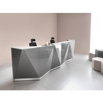 Alpa Customizable Reception Desk