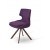 Patara Sword Dining Chair, Walnut Veneer Steel, Deep Maroon Camira Wool by SohoConcept Furniture