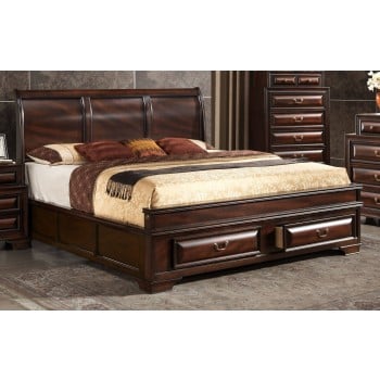 Sarina King Size Bed by Global Furniture USA
