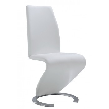 D9002-WH Dining Chair, White
