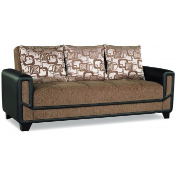 Mondo Modern Sofa, Brown