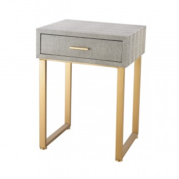 Beaufort Point Accent Side Table With Drawer