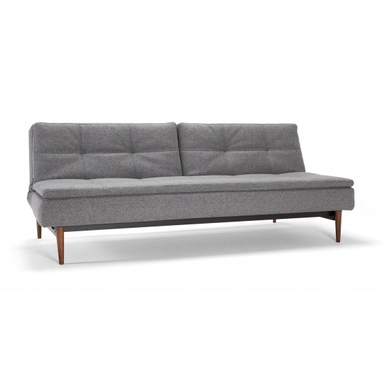Dublexo Sofa Bed, 563 Twist Charcoal Fabric photo