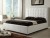 Athens Queen Size Bed, White