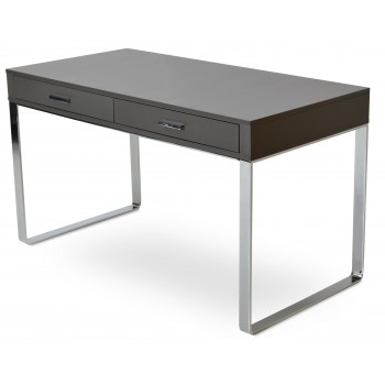York Desk, Grey Lacquer by SohoConcept Furniture