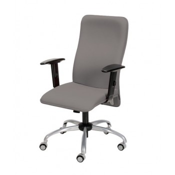 Verso Office Chair w/Adjustable Plastic Armrests, High Back