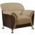 U9103 Chair, Cappuccino and Chocolate by Global Furniture USA