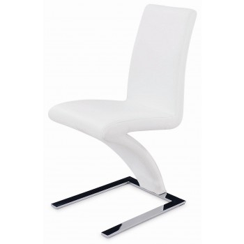 Side-455 Dining Chair, White