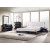 Milan King Size Bed, Black by J&M Furniture